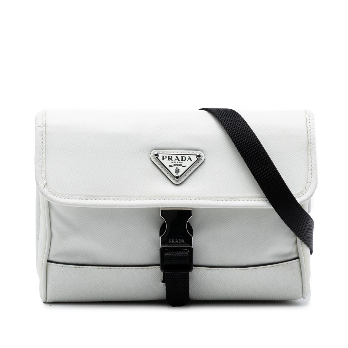 Prada Saffiano Trimmed Re Nylon Smartphone Case