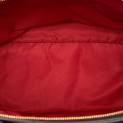 Prada Saffiano Trimmed Tessuto Satchel