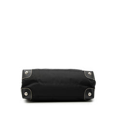 Prada Saffiano Trimmed Tessuto Shopper Tote