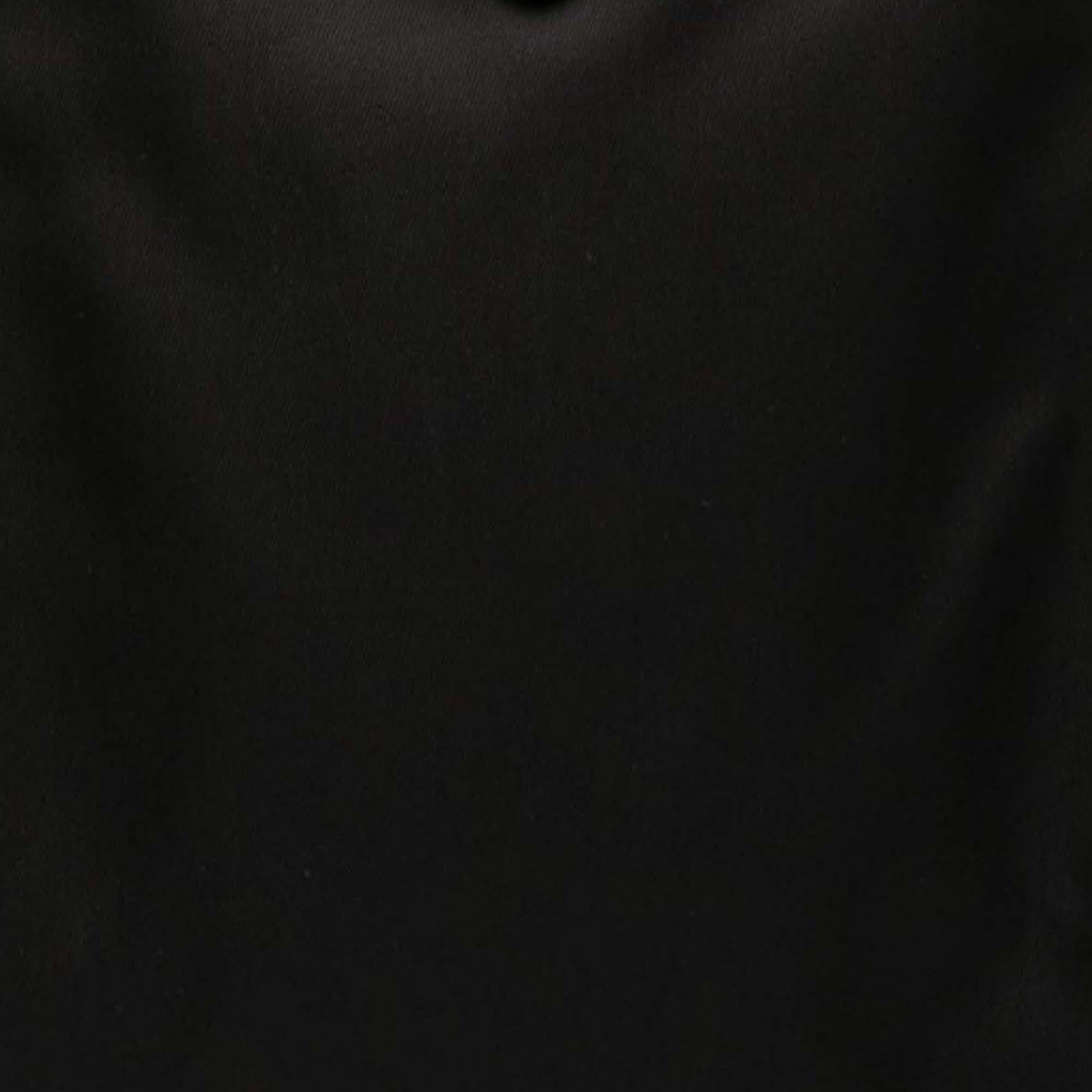Prada Saffiano Trimmed Tessuto Tote