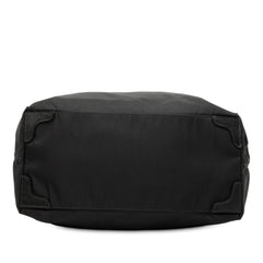 Prada Saffiano Trimmed Tessuto Tote