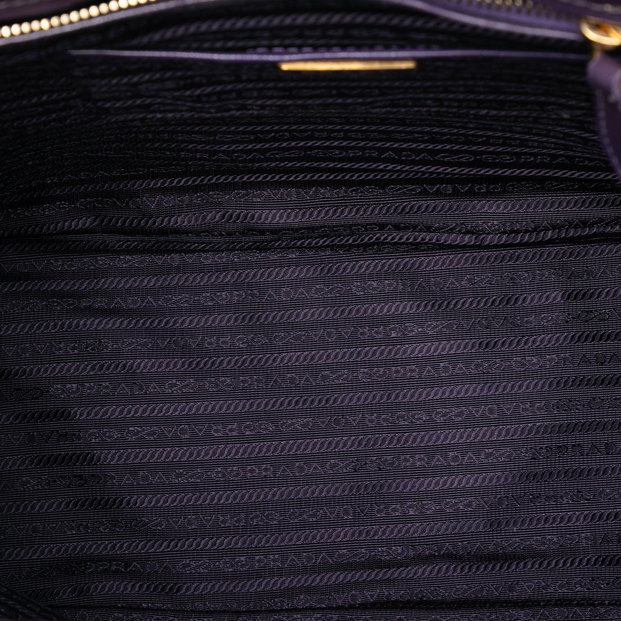 Prada Saffiano Vernice Parabole Tote