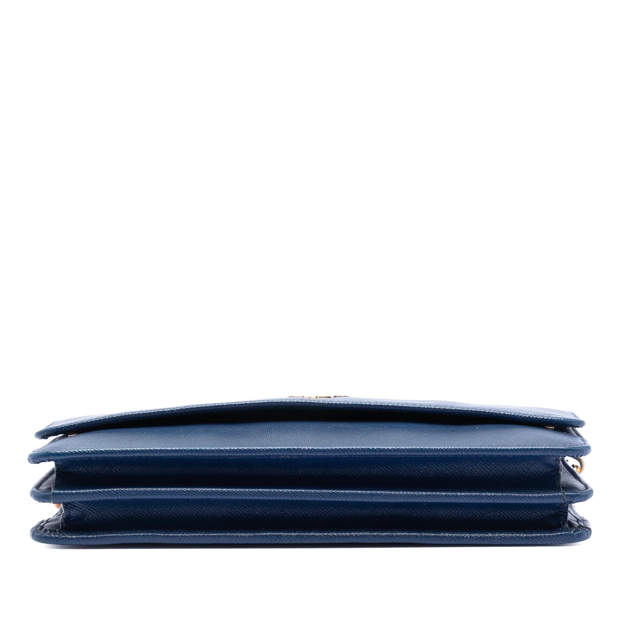 Prada Saffiano Wallet On Chain