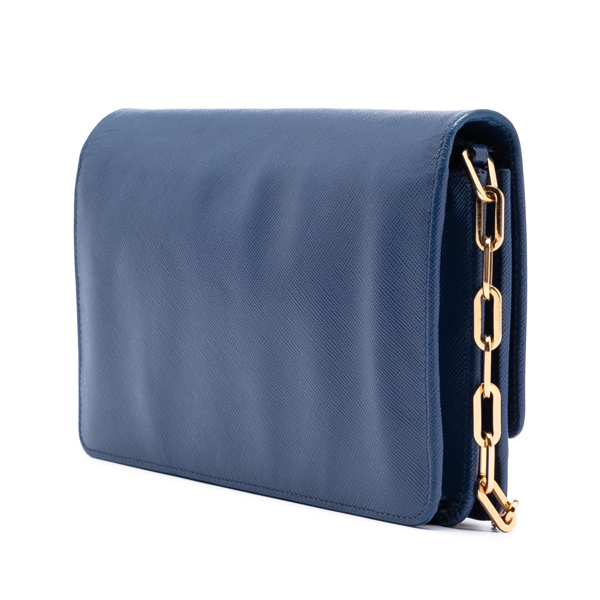 Prada Saffiano Wallet On Chain