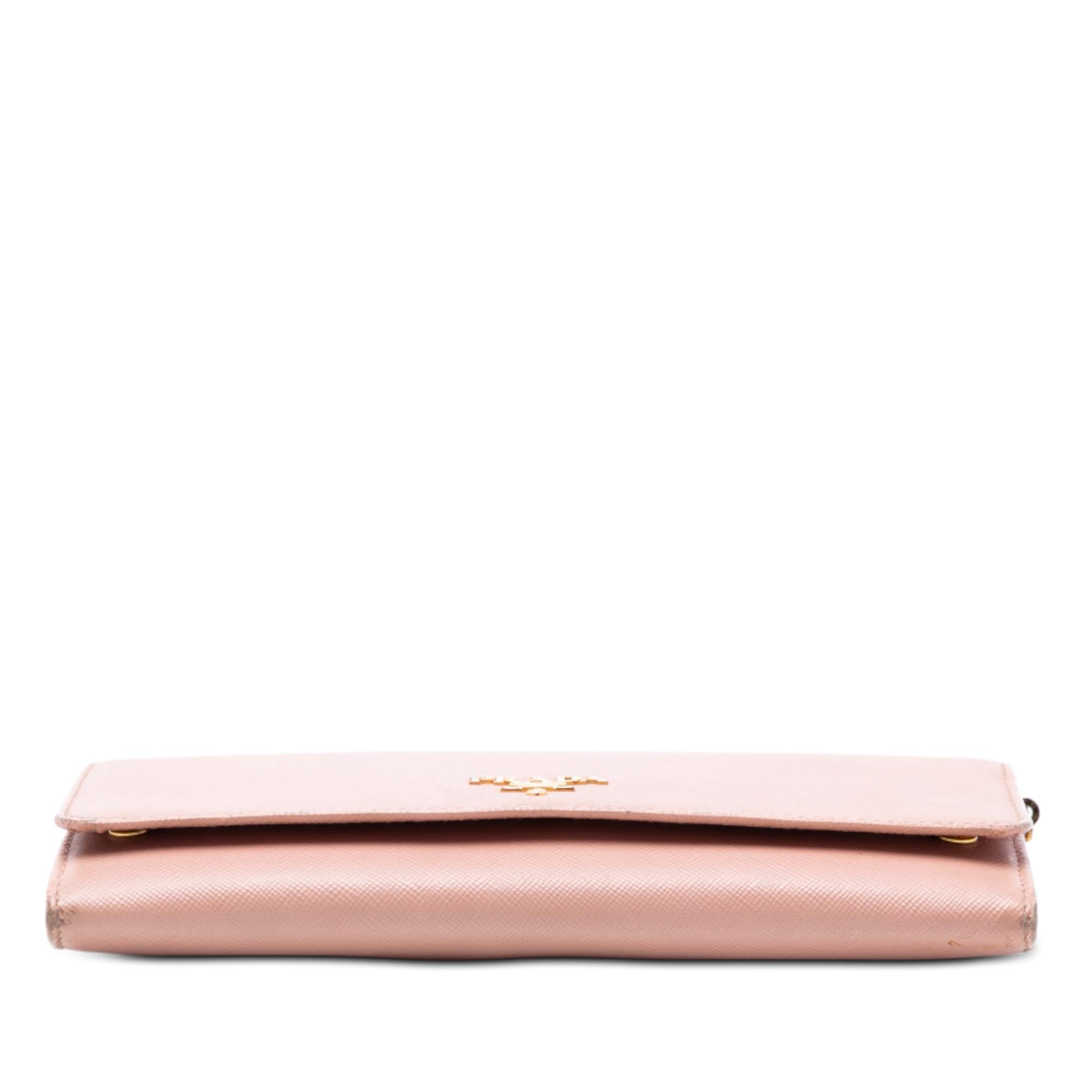 Prada Saffiano Wallet On Chain