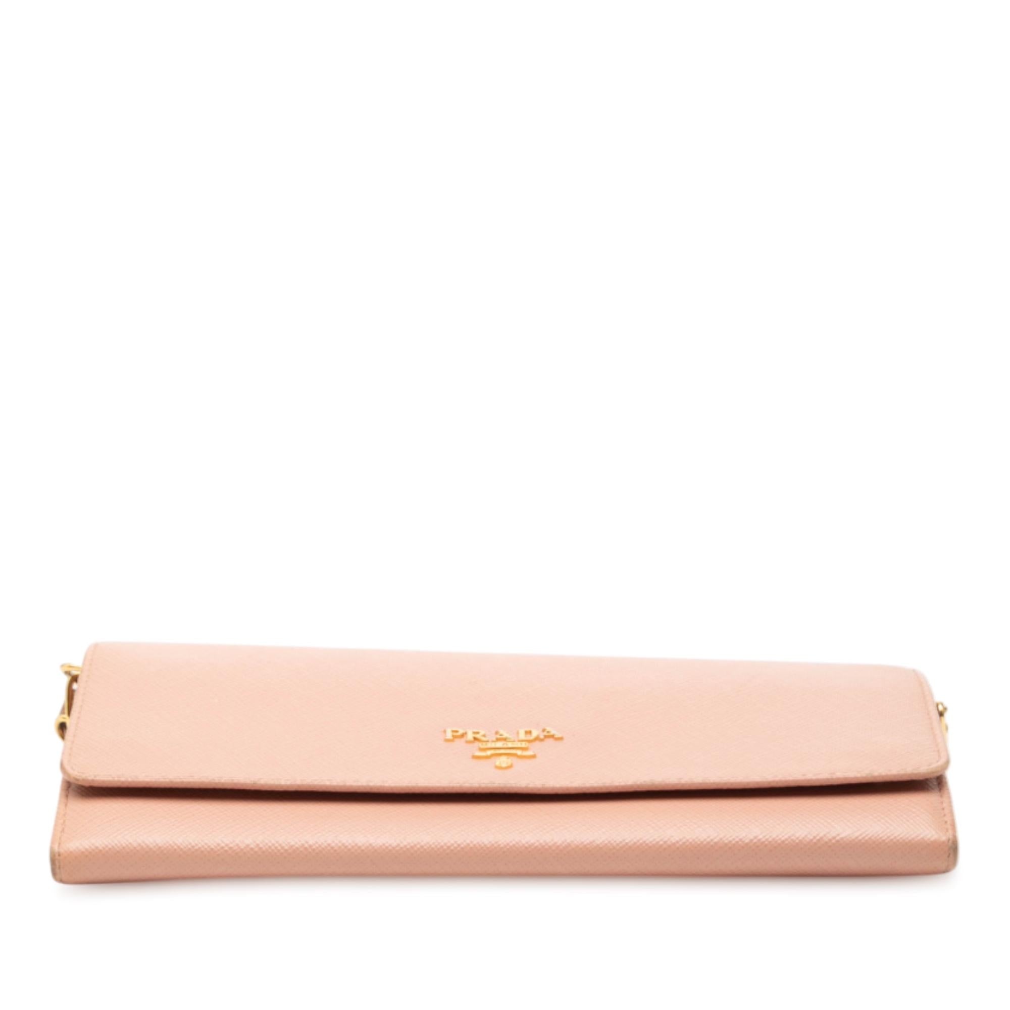 Prada Saffiano Wallet On Chain