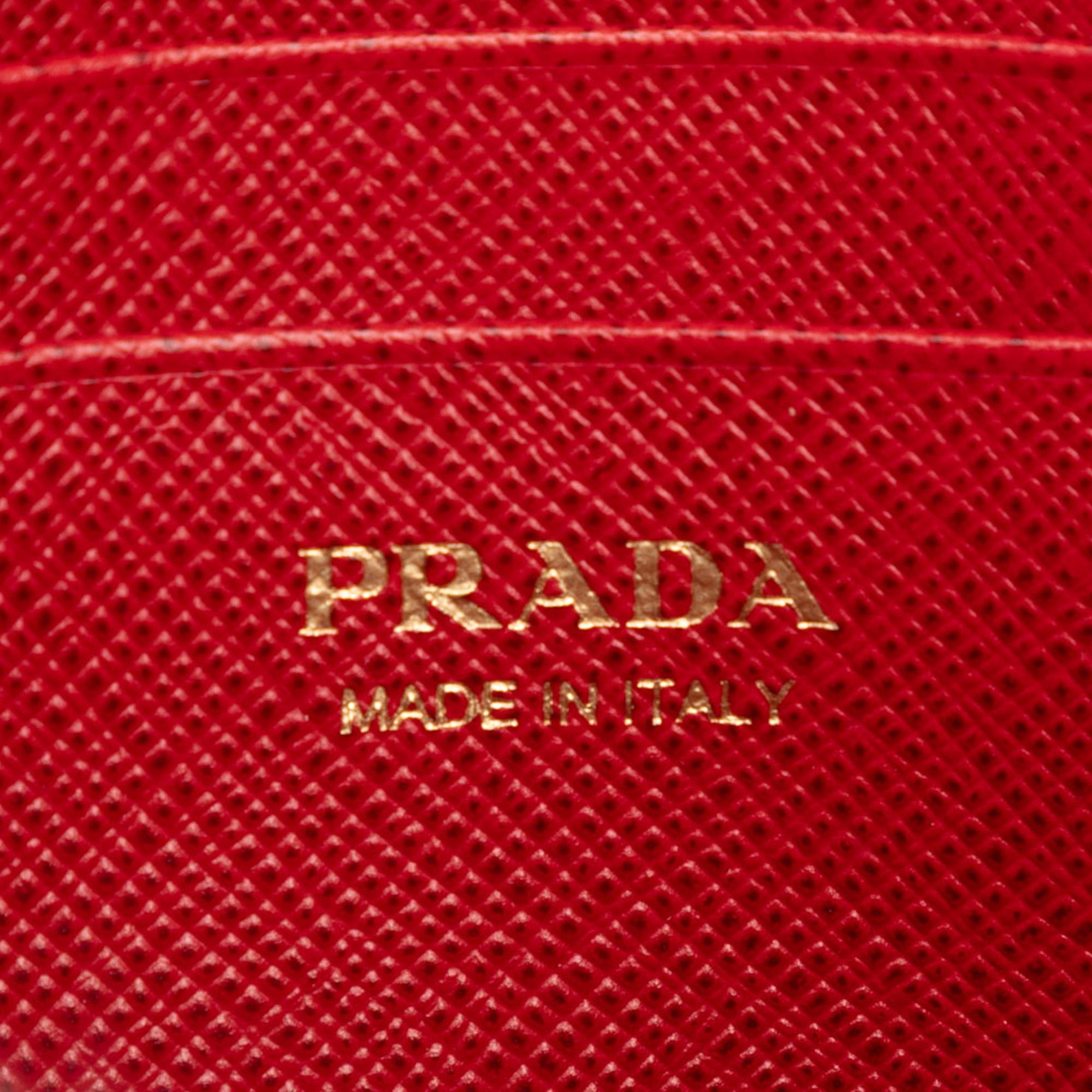 Prada Saffiano Wallet On Chain
