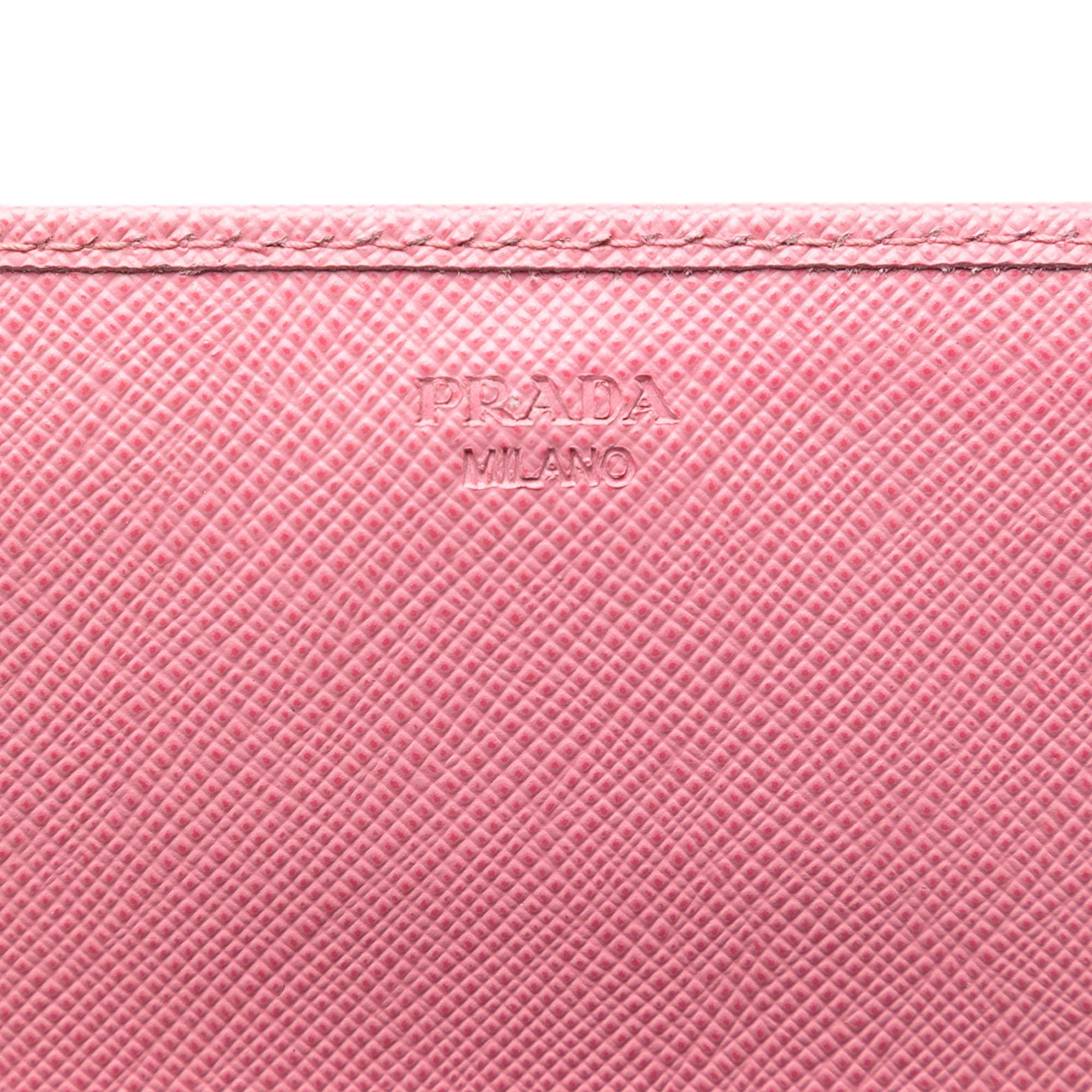 Prada Saffiano Wallet On Chain