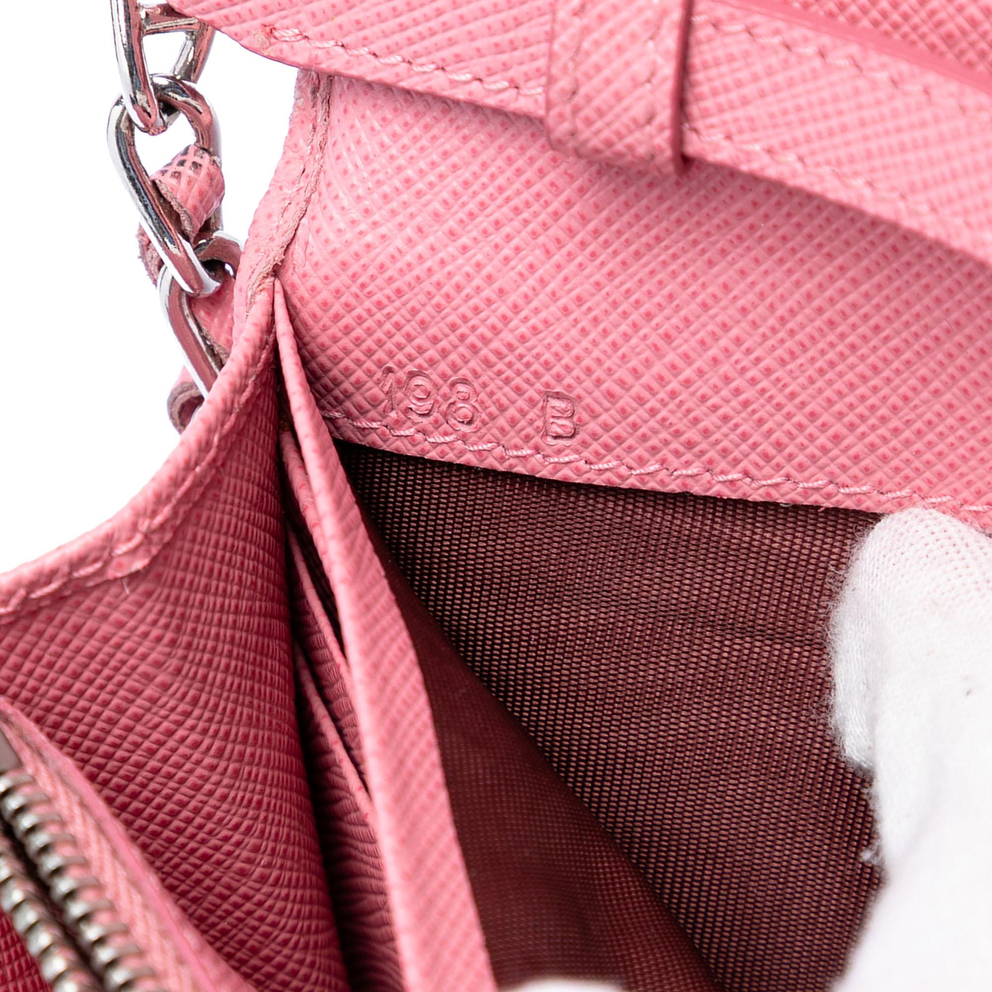 Prada Saffiano Wallet On Chain