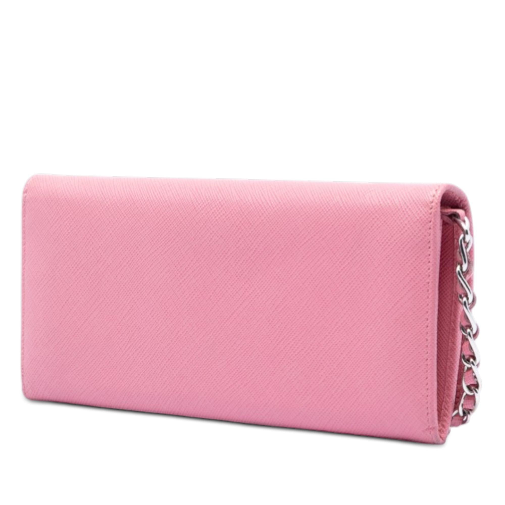 Prada Saffiano Wallet On Chain