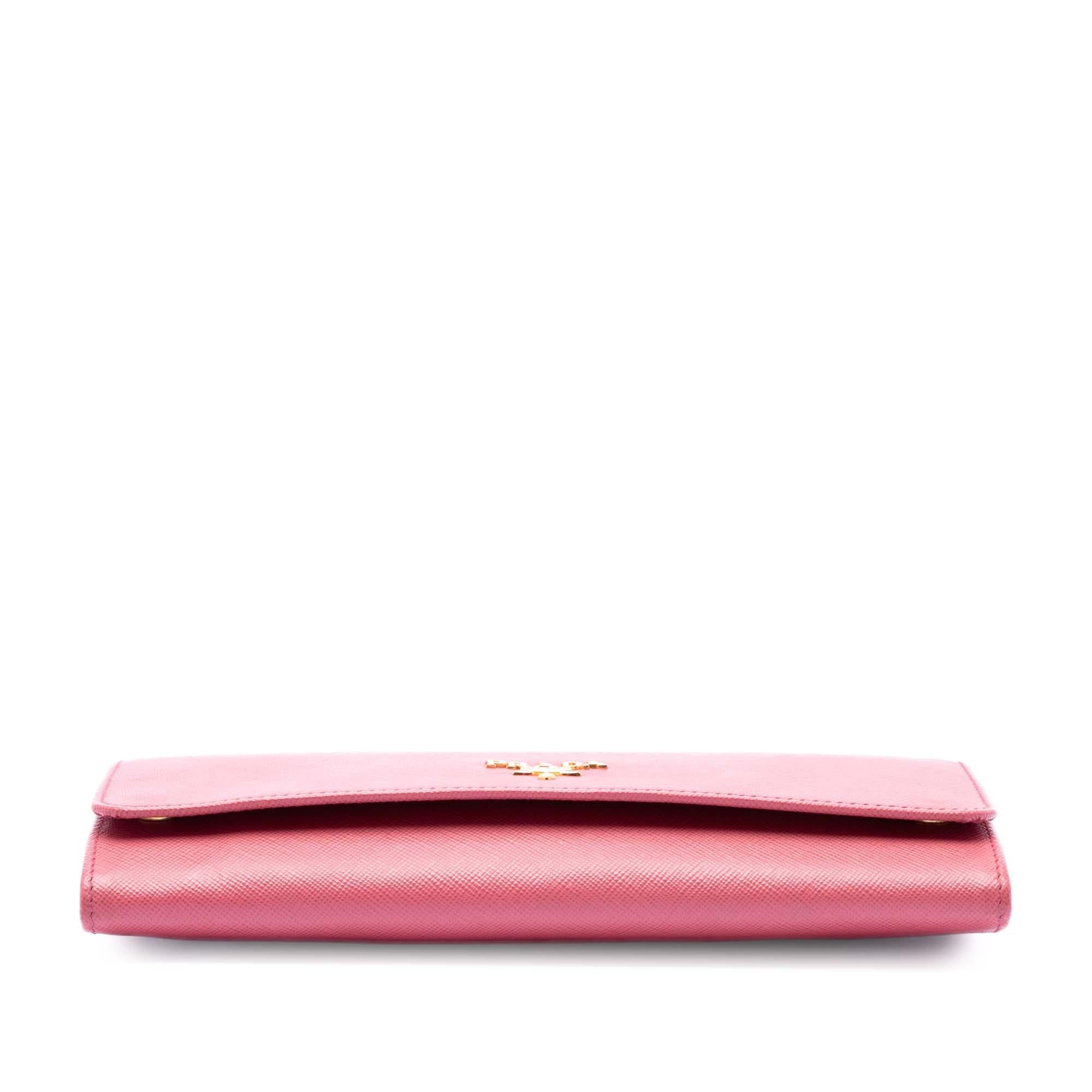 Prada Saffiano Wallet On Chain