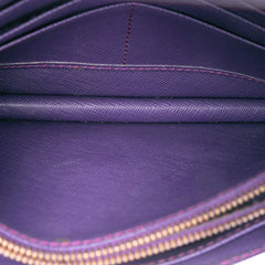 Prada Saffiano Wallet on Strap