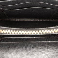 Prada Saffiano Wallet on Strap