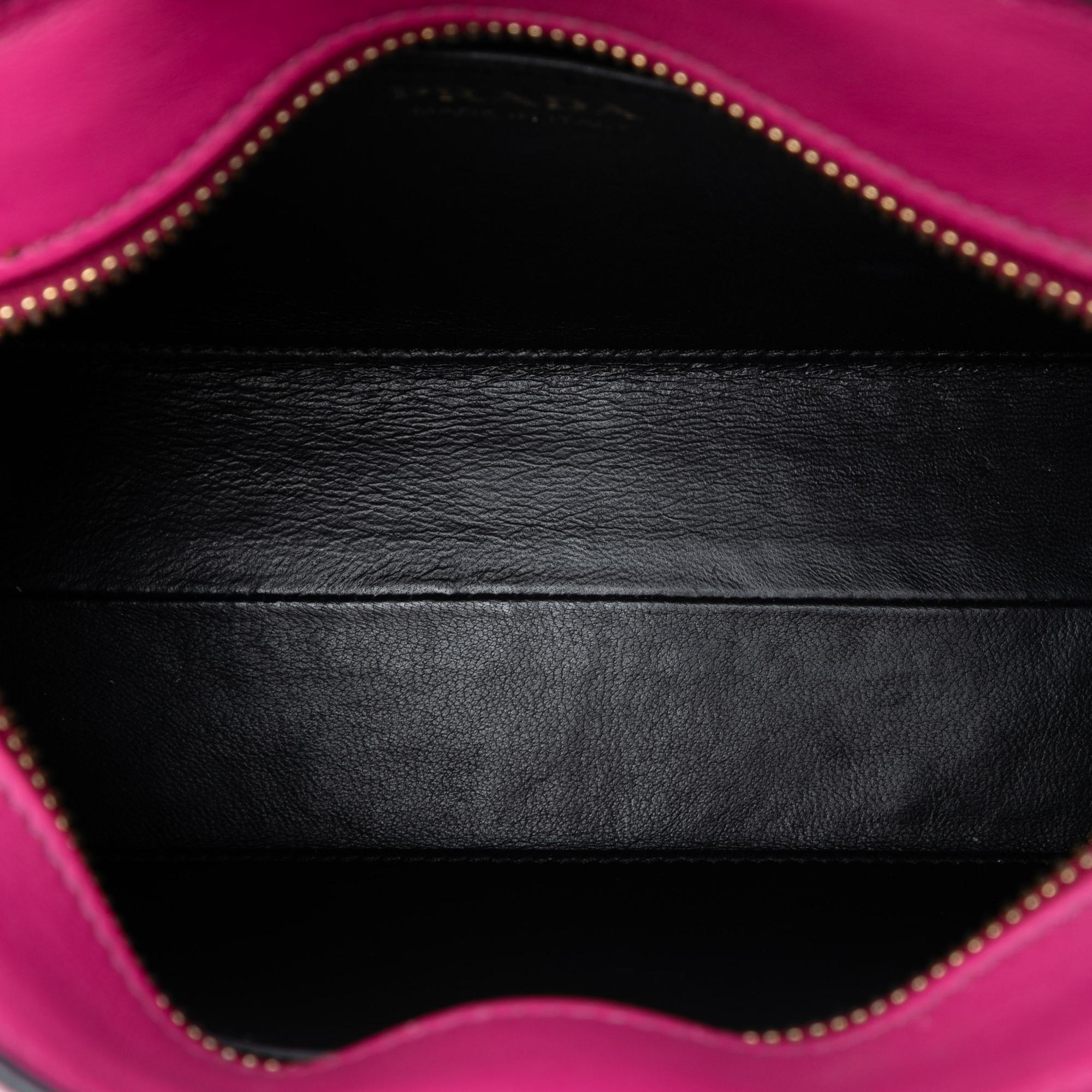 Prada Saffiano and City Calf Esplanade Crossbody