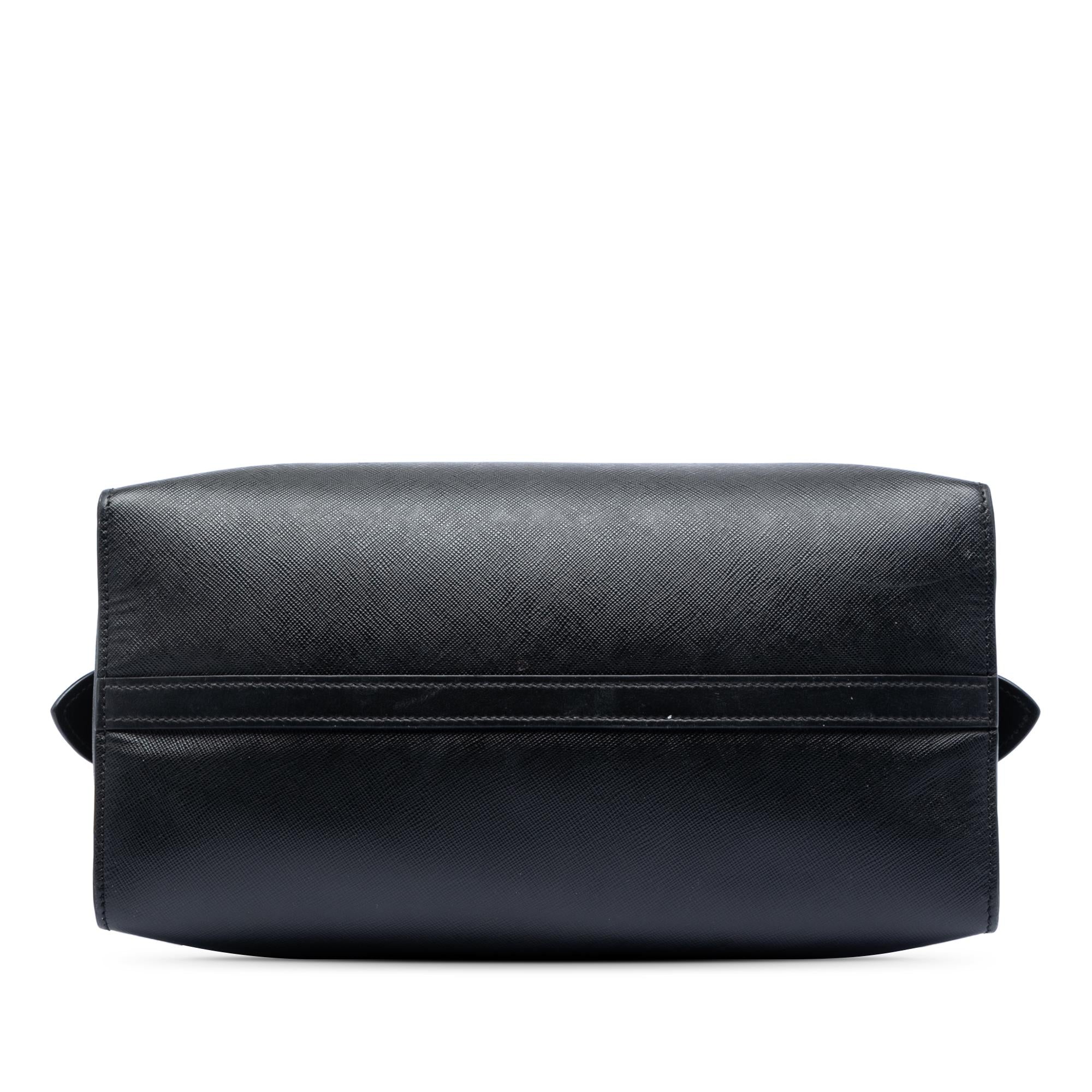 Prada Saffiano and City Calf Esplanade Satchel