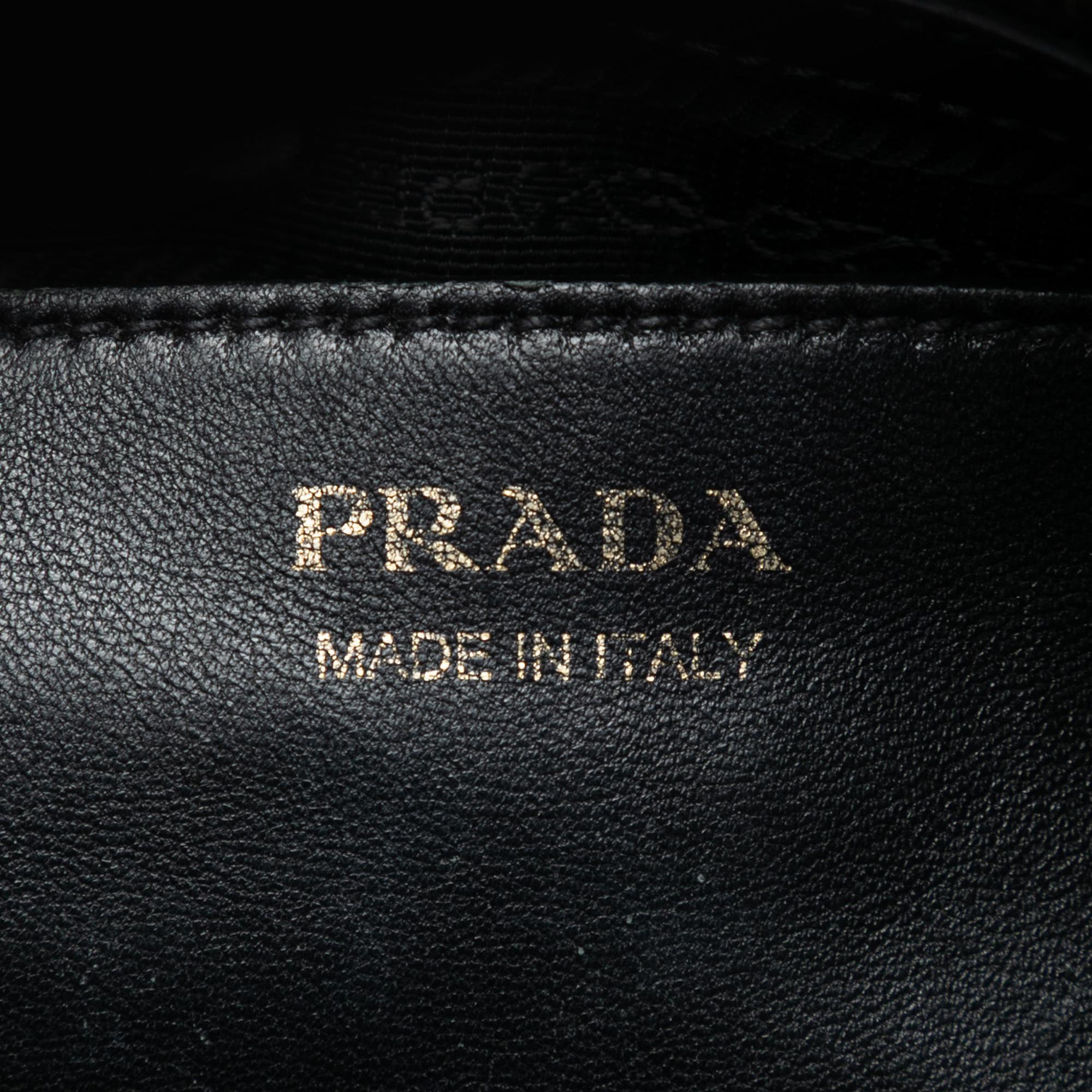 Prada Saffiano and City Calf Esplanade Satchel