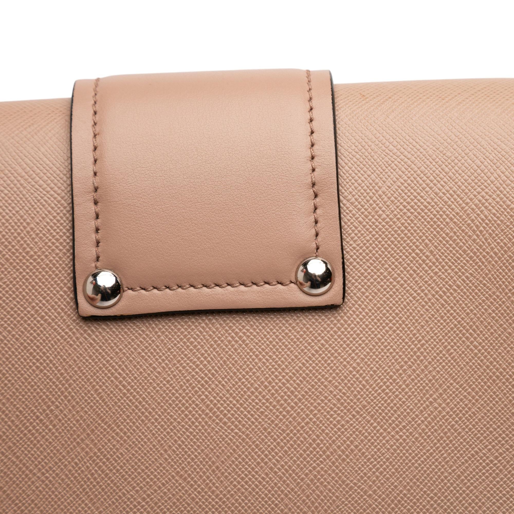 Prada Saffiano and City Calf Sidonie Crossbody