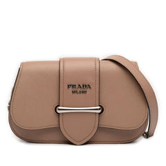 Prada Saffiano and City Calf Sidonie Crossbody