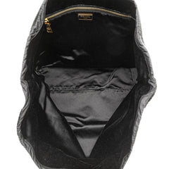 Prada Satin Sequin Stripes Tote