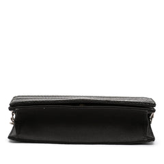 Prada Sequin Embellished Baia Chain Flap
