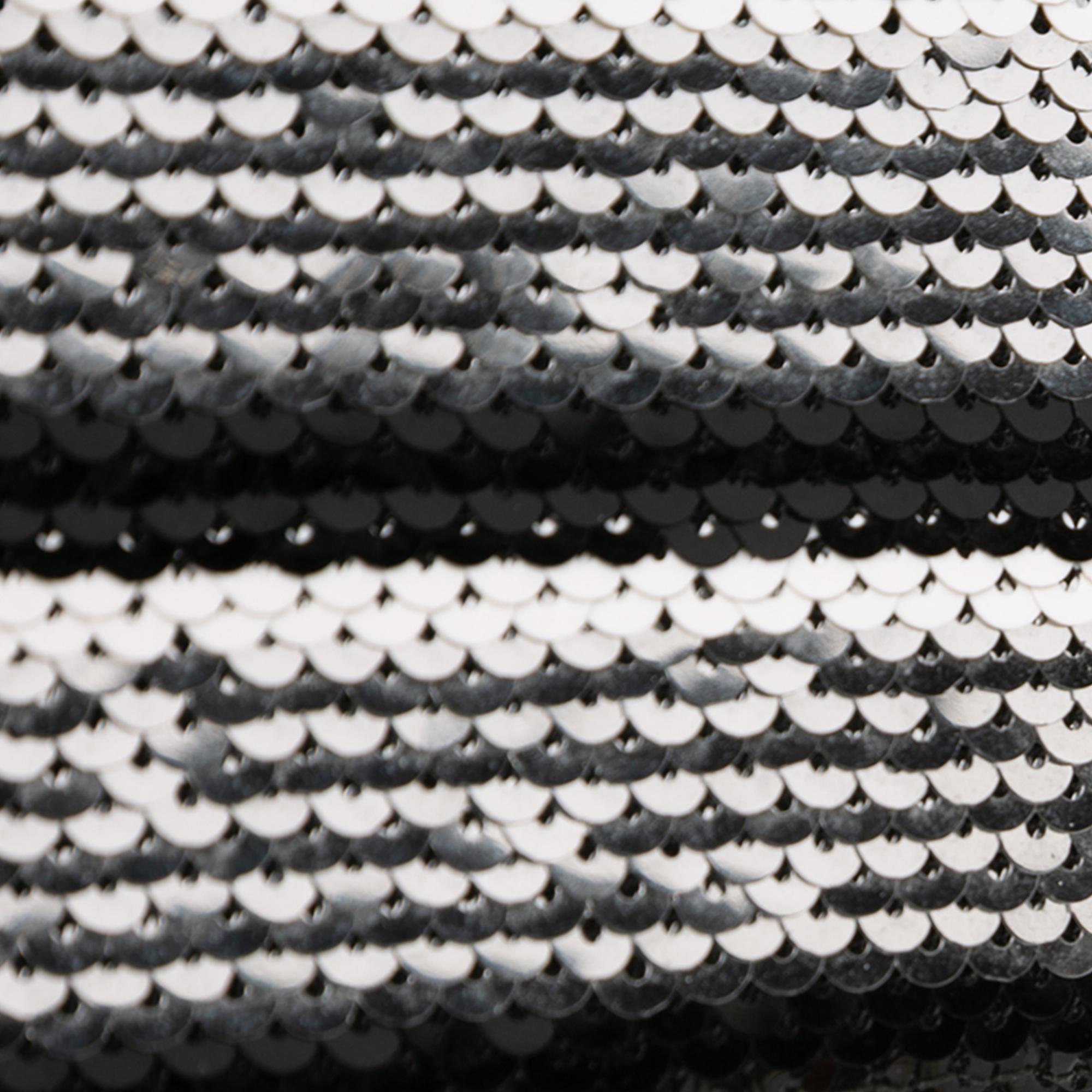 Prada Sequin Embellished Baia Chain Flap