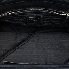 Prada Sfumato Vernice Naplak Frame Satchel