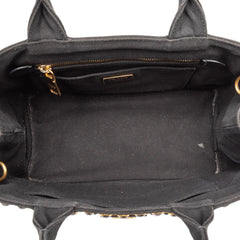 Prada Small Canvas Canapa Bijoux Satchel