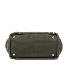Prada Small Canvas Canapa Bijoux Satchel