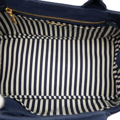 Prada Small Canvas Canapa Logo Satchel