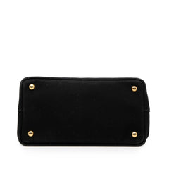 Prada Small Canvas Canapa Logo Satchel