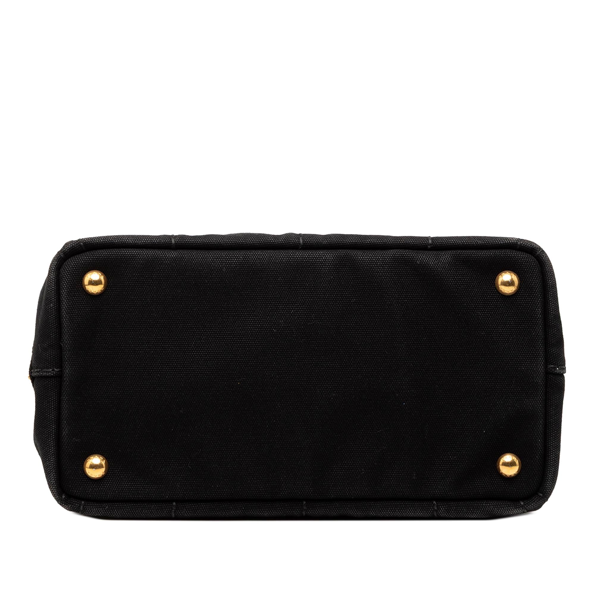 Prada Small Canvas Canapa Logo Satchel