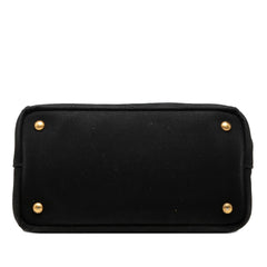 Prada Small Canvas Canapa Logo Satchel