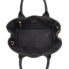 Prada Small Canvas Canapa Logo Satchel