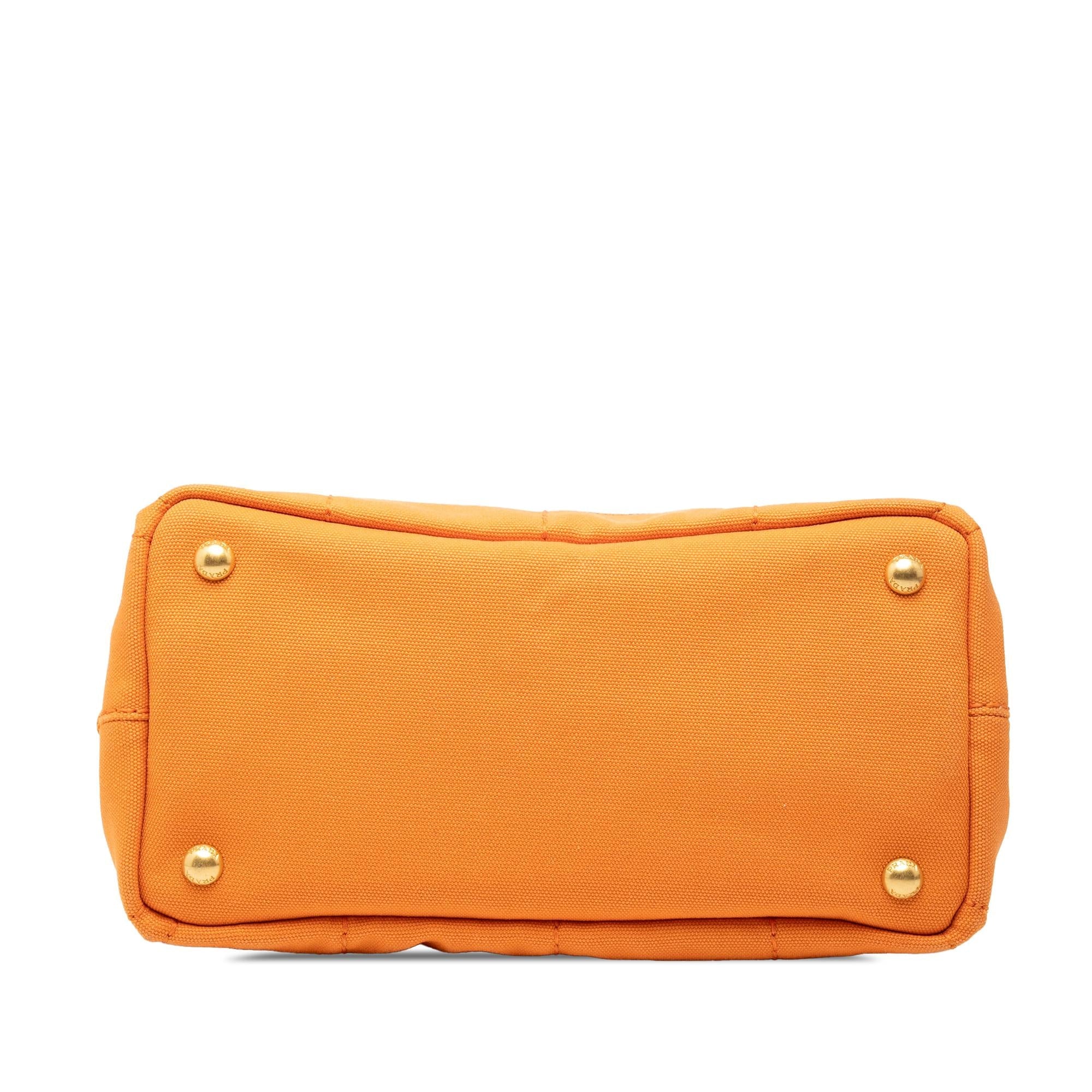 Prada Small Canvas Canapa Logo Satchel