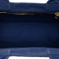 Prada Small Canvas Canapa Logo Satchel