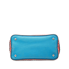 Prada Small Canvas Canapa Nautical Patch Satchel