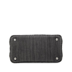 Prada Small Canvas Canapa Satchel