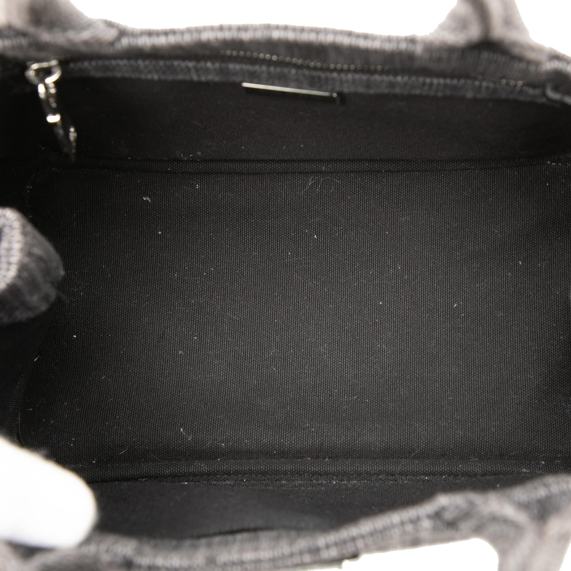 Prada Small Canvas Canapa Satchel