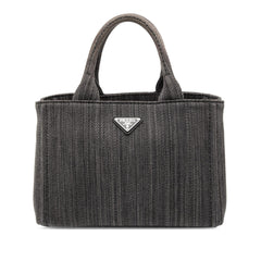 Prada Small Canvas Canapa Satchel