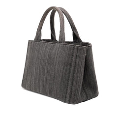 Prada Small Canvas Canapa Satchel