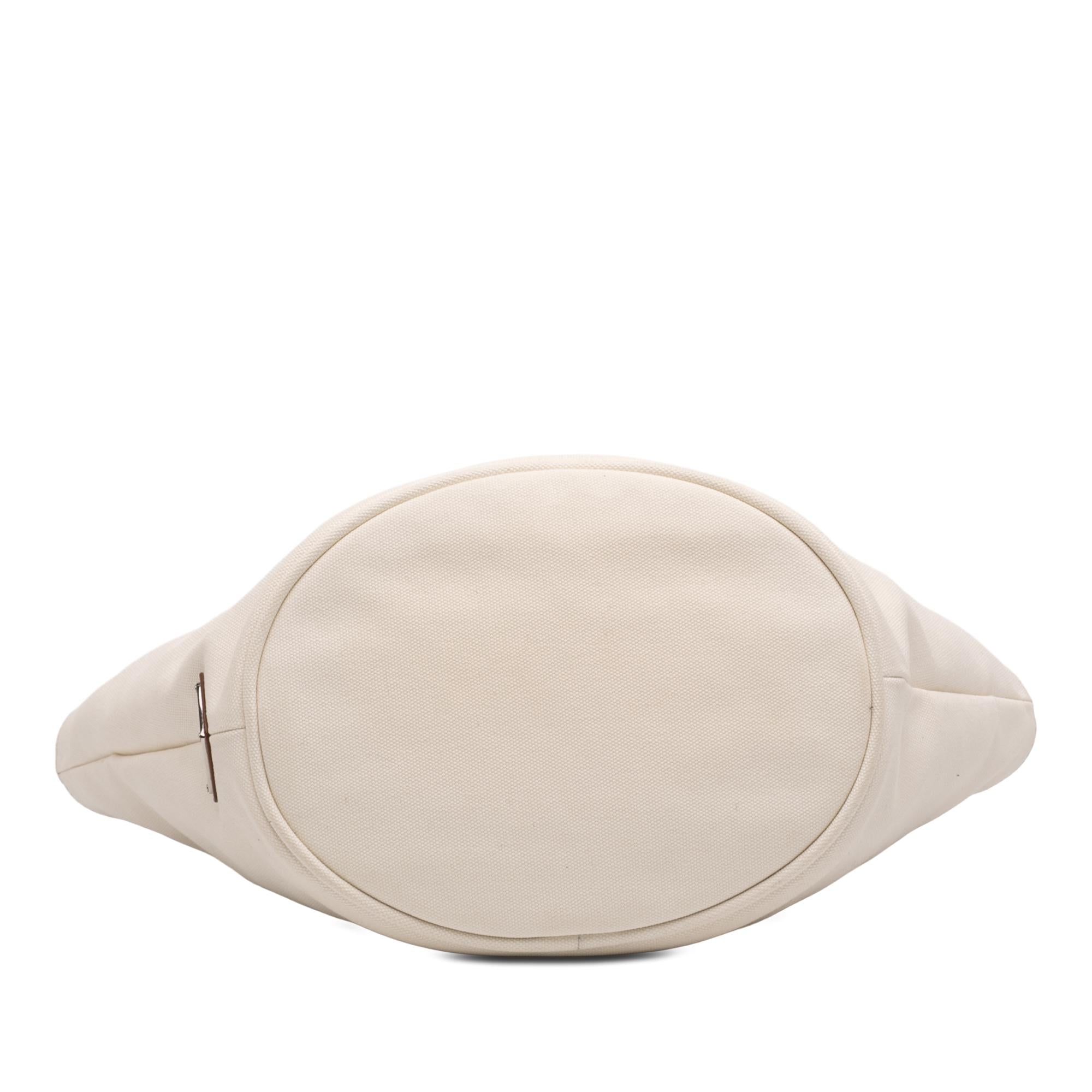 Prada Small Canvas Canapa Shopping Tote