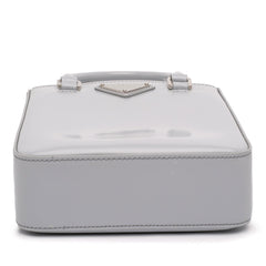 Prada Small Leather Brushed Tote