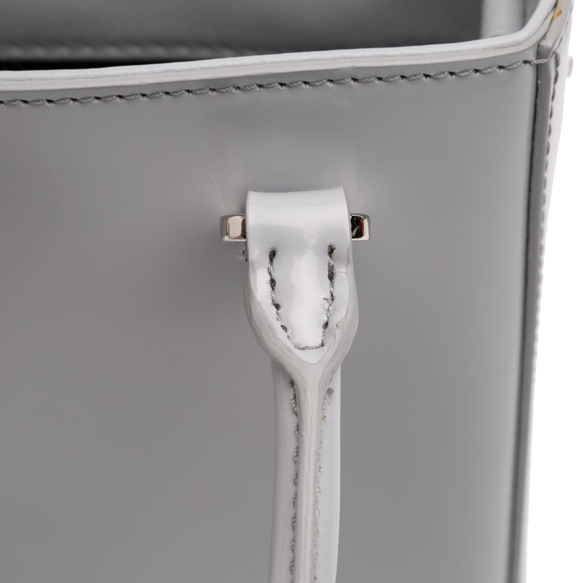 Prada Small Leather Brushed Tote