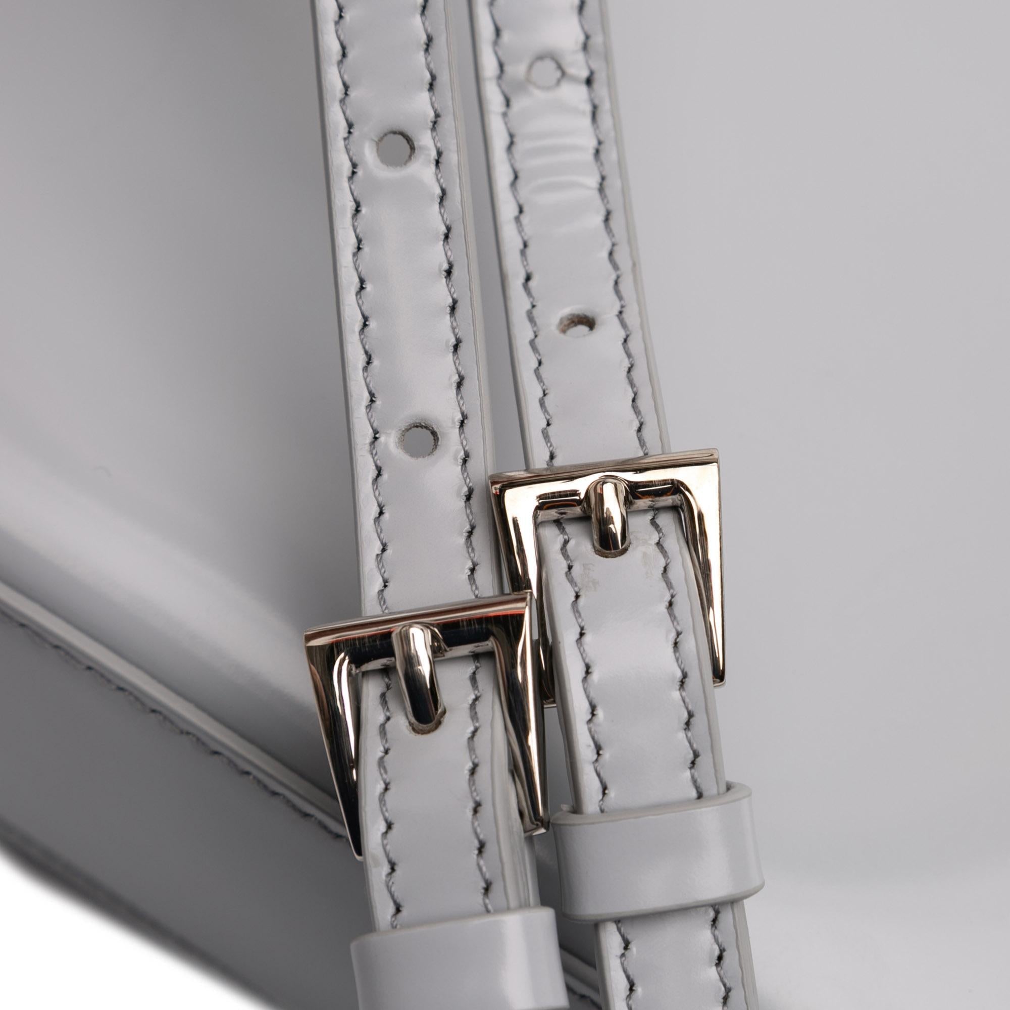 Prada Small Leather Brushed Tote