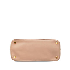 Prada Small Saffiano Lux Galleria Double Zip Tote
