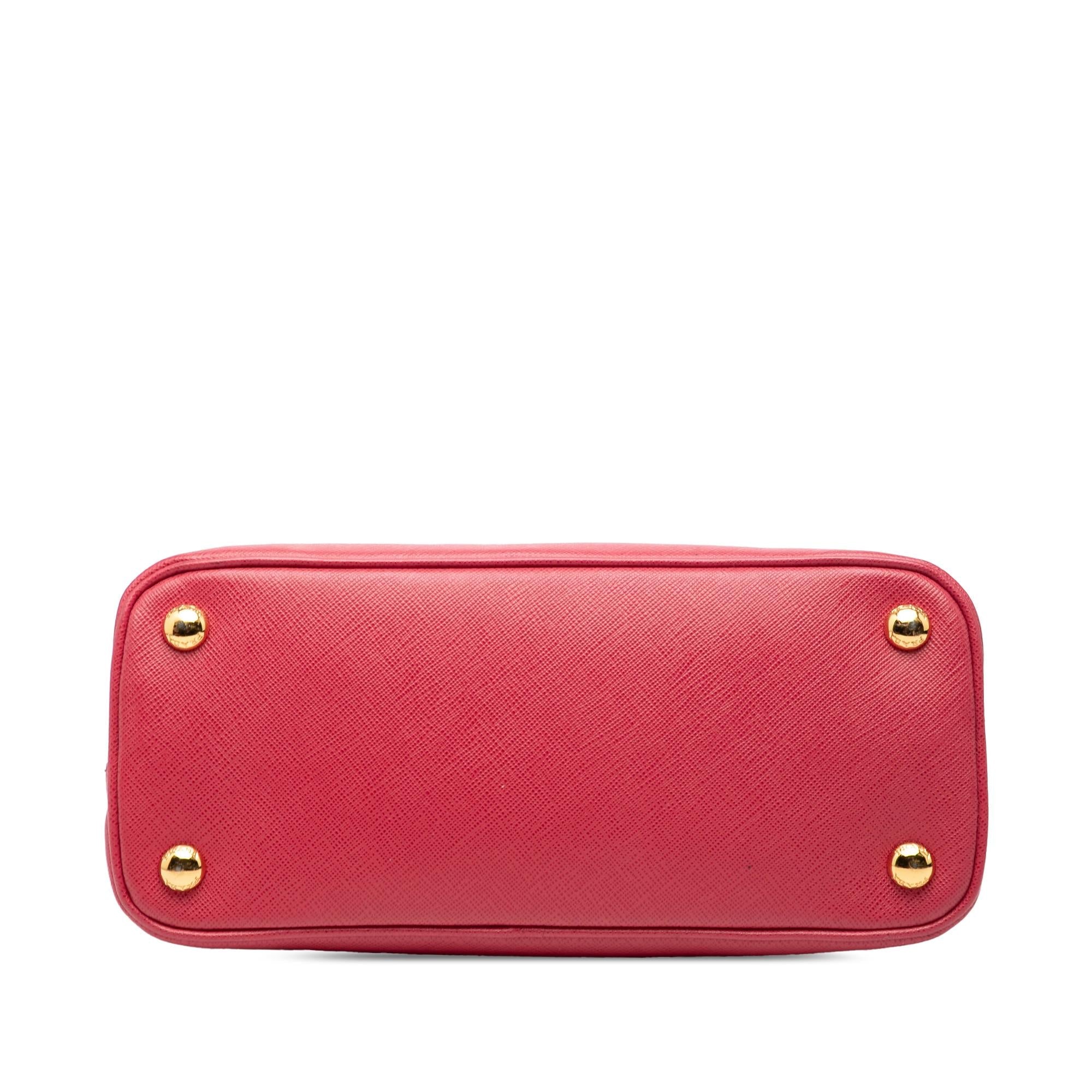 Prada Small Saffiano Lux Promenade Satchel