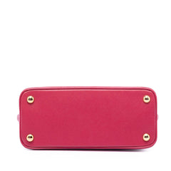 Prada Small Saffiano Lux Promenade Satchel