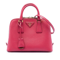 Prada Small Saffiano Lux Promenade Satchel