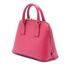 Prada Small Saffiano Lux Promenade Satchel
