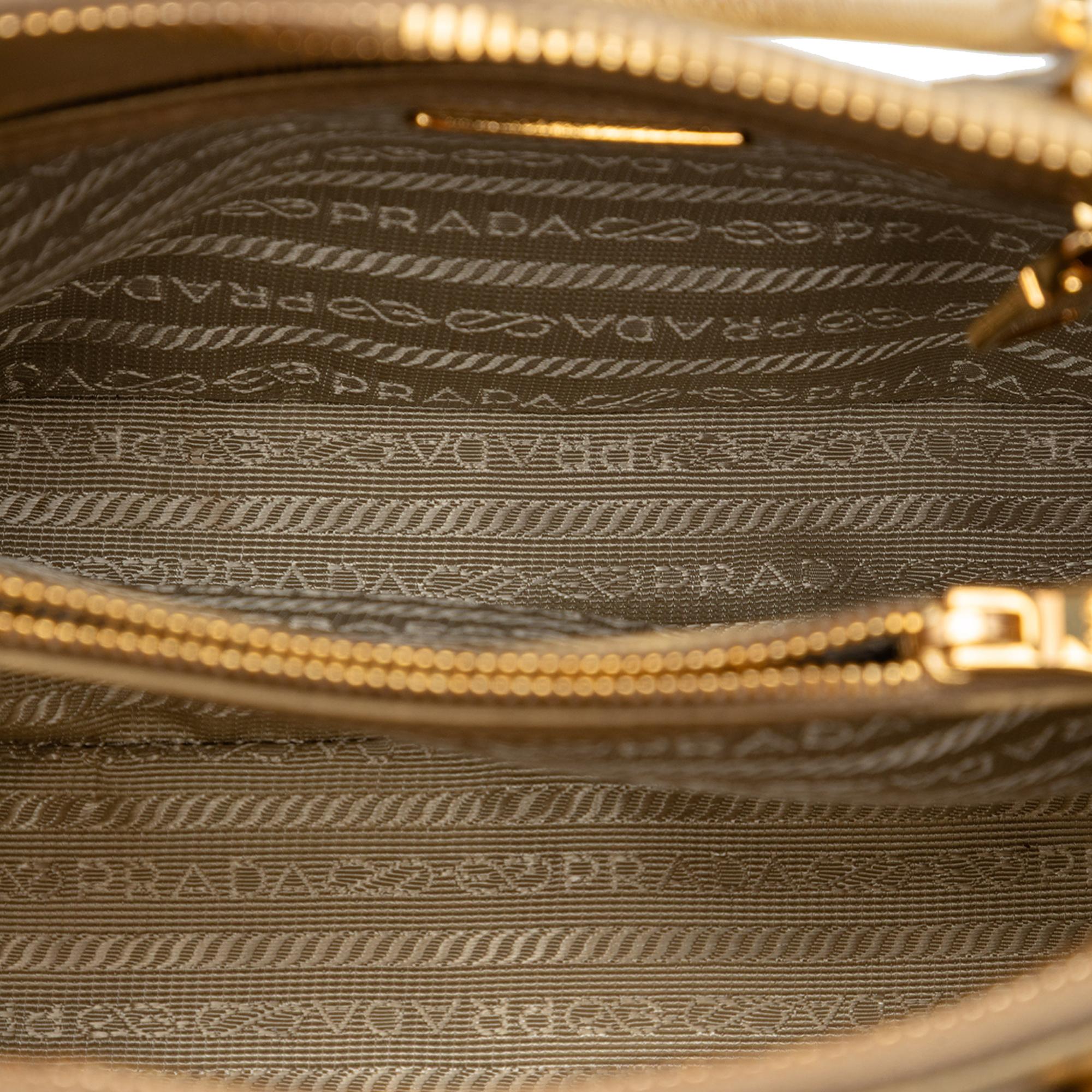 Prada Small Saffiano Lux Promenade Satchel